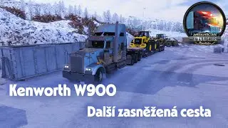 MalýPéťa  American Truck Simulator   Kenworth W900 Další zasněžená cesta