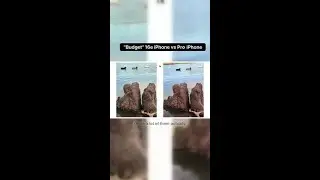16e vs 16 Pro! Which takes better pictures and video? #iphone16e #iphone #apple