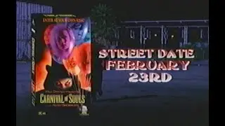 Wes Craven Carnival of Souls 1998 movie VHS ripped promo trailer