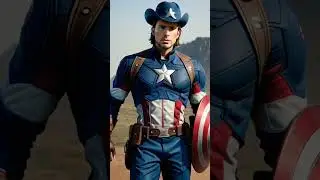 Marvel Characters as COWBOYS -- #marvel #marvelstudios #marvellegends #ytshorts #ytshort #yt #movies