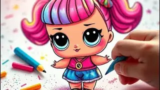 &ldquo;LOL Surprise Doll Coloring . Fun & Relaxing Coloring Pages for Kids&rdquo;