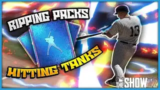 RIPPING PACKS & HITTING TANKS!!! | MLB THE SHOW 22 - DIAMOND DYNASTY