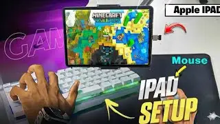 🤯 FULL PC GAMING on an iPad? Minecraft Keyboard & Mouse Test!