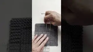 Knit*Minute - Stitch Gauge Basics