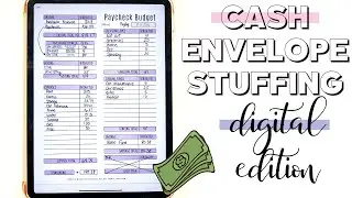 Cash Envelope Stuffing DIGITAL PLANNER EDITION | Naturally Lizzie