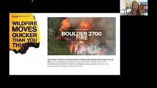Living with Wildfire - Zoom Presentation with Ali Ulwelling (MT DNRC)