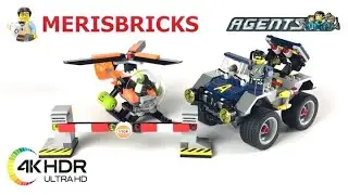 Lego Agents 2.0 8969 - 4-Wheeling Pursuit - Lego Speed Build 4K and Review #LEGO #LegoSpeedBuild