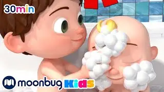 Badelied | Kinderlieder und Cartoons | CoComelon | Moonbug Kids Deutsch