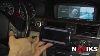 2006 - 2008 BMW 3 Series E90 E91 E92 E93 NAVIKS Video Integration Add Rearview Camera