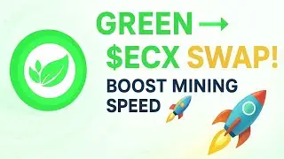 ECOX Network SWAP Event: Convert GREEN to $ECX | Boost Your Mining Speed Now!