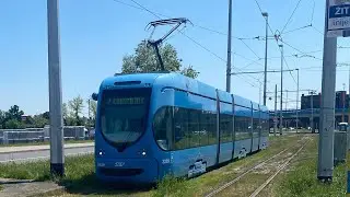 Zagrebačka tramvajska linija 2/Zagreb tram line 2 | Savišće - Ćrnomerec
