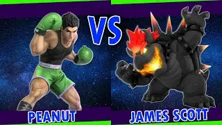 Peanut Vs James Scott | Pro Smash Player VS Best SmashTuber