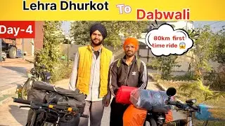 Shri Fatehgarh Sahib to Rajasthan tour 2025-26 | lehra to Dhurkot to Dabwali journey 80km #vlog