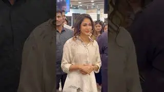 Mega Hero Varun tej  wife Lavanya Tripathi at Shopping Mall #lavanyatripathi ##celebritycult