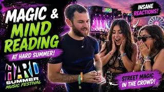 Mind-Reading Madness at Hard Summer LA | Josh Pele Astonishes Festival Crowd