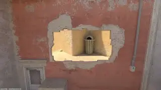 CS2: most consistent window smoke from trash bin