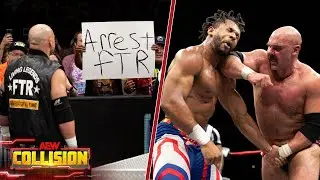 Дакс Харвуд против Кевина Найта (FTR): ГЛАВНЫЕ МОМЕНТЫ МАТЧА! | AEW Collision, 4 октября 2025 г.