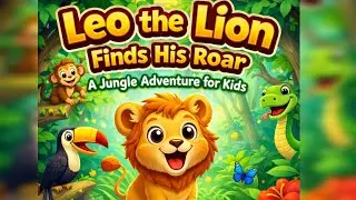 Leo the Lion Finds His Roar | A Jungle Adventure for Kids |Preschool Story Time