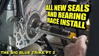 PT 2 - HOW TO REMOVE, REPAIR, RE-INSTALL YOUR EVO PRIMARY CASE. REPLACING THE TRANS BEARING RACE
