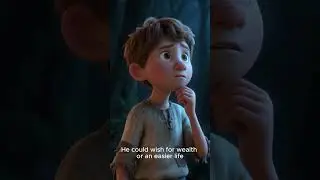 Boy and the Mysterious Flower at the Edge of the Forest #englishstories #shortcartoon #shorts #asmr