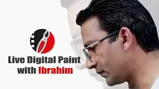 Ibrahim live digital painting | by Avtechpew
