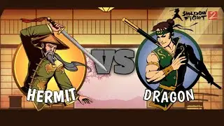 SHADOW FIGHT 2 HERMIT VS DRAGON (BOSS FIGHT)