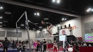Kiala Nishime Bars SoCal State 2025 Wildfire Gymnast Level 7