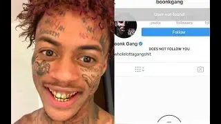 BOONK GANG loses 4M FOLLOWERS and gets his IG DELETED, after posting WILD VIDEOS