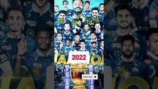 IPL winners list from 2008 to 2022 | #ipl | #cricket | #ipl2023 | #shorts