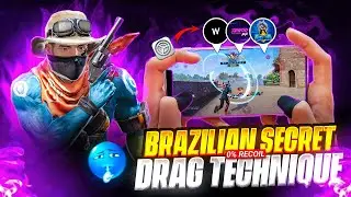 PERFECT 💯 DRAG TECHNIQUE ⚙️🔥 FOR HEADSHOTS 💀🔥 | NEW HEADSHOT SETTINGS 🤯 | 1000% WORKING | FREESTYLE 