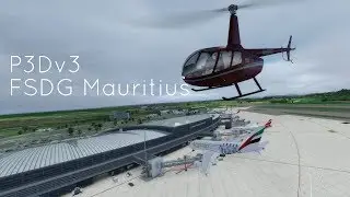 P3Dv3.4: FSDG Mauritius International Airport Quick First Look in 4K
