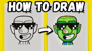 How To Draw Goblin Emote From Clash Royale