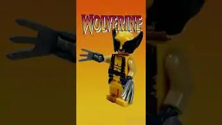 Toy Showcase: Wolverine Lego - like Minifigure #toyvideo