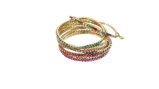 J.Crew Dainty Crystal Stretch Bracelet Set SKU: 9336562