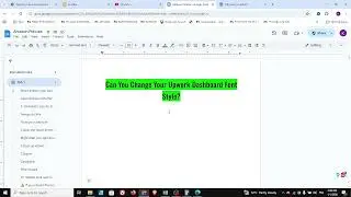 Can You Change Your Upwork Dashboard Font Style - Full Guide