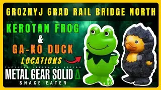 Groznyj Grad Rail Bridge North - Kerotan Frog & Ga-Ko Duck Location - Metal Gear Solid Delta
