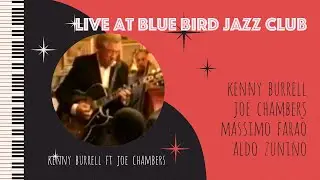 Kenny Burrell featuring Joe Chambers at Blue Bird Jazz Club in Nizza Monferrato (Italy) 1997