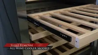Forno: Removing the Shelf from Wine Cooler (FWCDR6635,FWCDR6642, FWCDR6697,FWCDR6661,FWCDR6673)