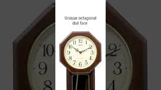 Octagonal Pendulum Clocks | QXH076B | Seiko Clocks