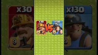 Miner vs Super Miner 😱🤯/ #coc #trand #viral