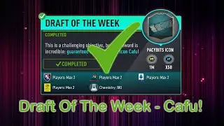 PACYBITS 20 - Weekly Objectives/ Draft Of The Week - Cafu!