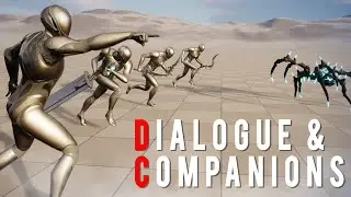 Unreal Engine - Dialogue & Companions Marketplace Pack