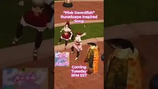 Pink Swordfish coming Tuesday! #runescape #music #lofi #vaporwave #chillwave #gaming #game #shorts