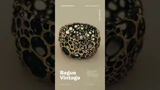 💍 Bague Sculpturale Vintage &ndash; Inspiration Organique 🤎 #brocanteenligne #baguevintage