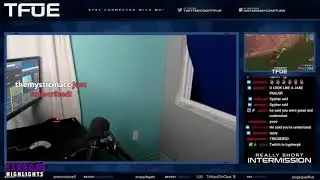 tfue jump out of his window...