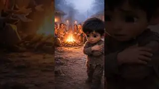 Poor Child in Winter | Emotional 3D Cartoon Story  #virel #shorts #youtubevideos #sadstory