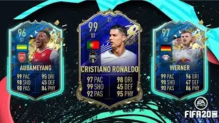 Reviewing My Club! (99 TOTY Ronaldo, 97 Werner, 96 Aubameyang, etc.)