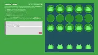 Flexbox Froggy: A game for learning CSS flexbox | Trailer