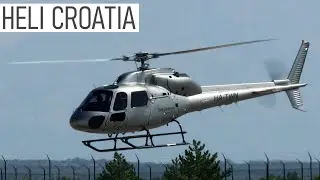 Heli Croatia - Eurocopter AS-355F-2 TwinStar Landing!