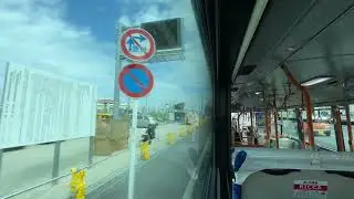 【琉球バス】若松入口→ブルーシール本店前《車窓》